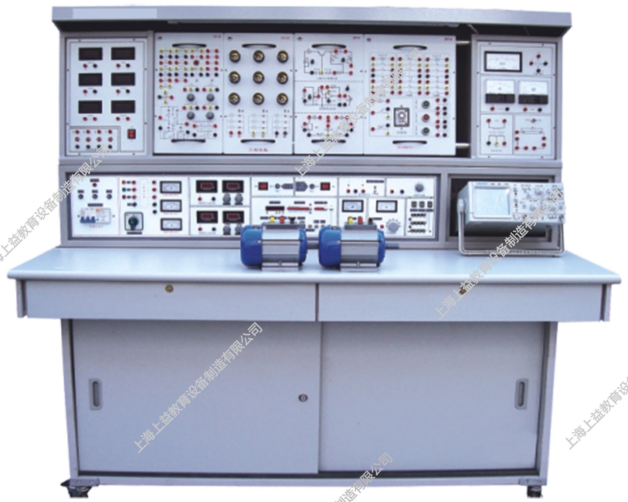 SYTYL-182C立式通用電工、電子、電力拖動（帶直流電機實驗）實驗室成套設(shè)備（三相調(diào)壓，積木式掛箱）