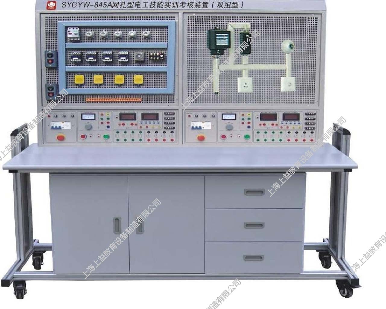 網(wǎng)孔型電工技能實(shí)訓(xùn)考核裝置（雙組型）