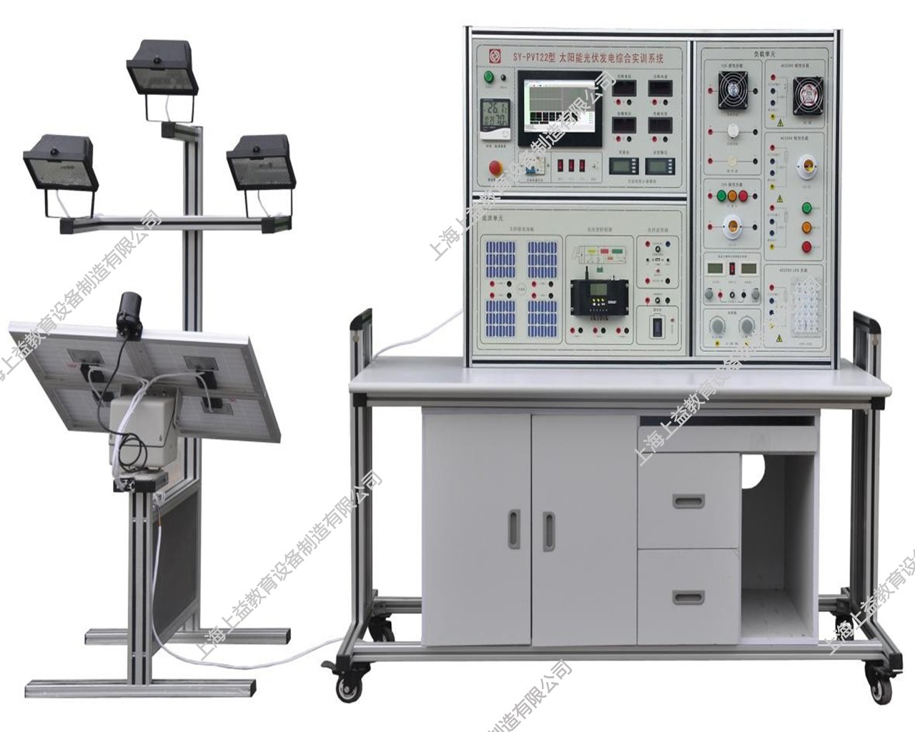SY-PVT22太陽能光伏發(fā)電綜合實(shí)訓(xùn)系統(tǒng)