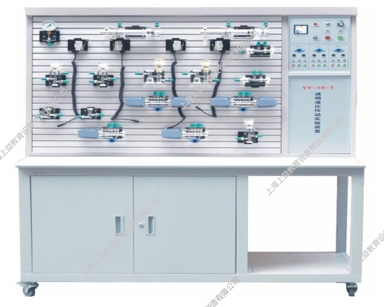SYYS-18F四合一透明液壓傳動(dòng)演示系統(tǒng)（4個(gè)柜）