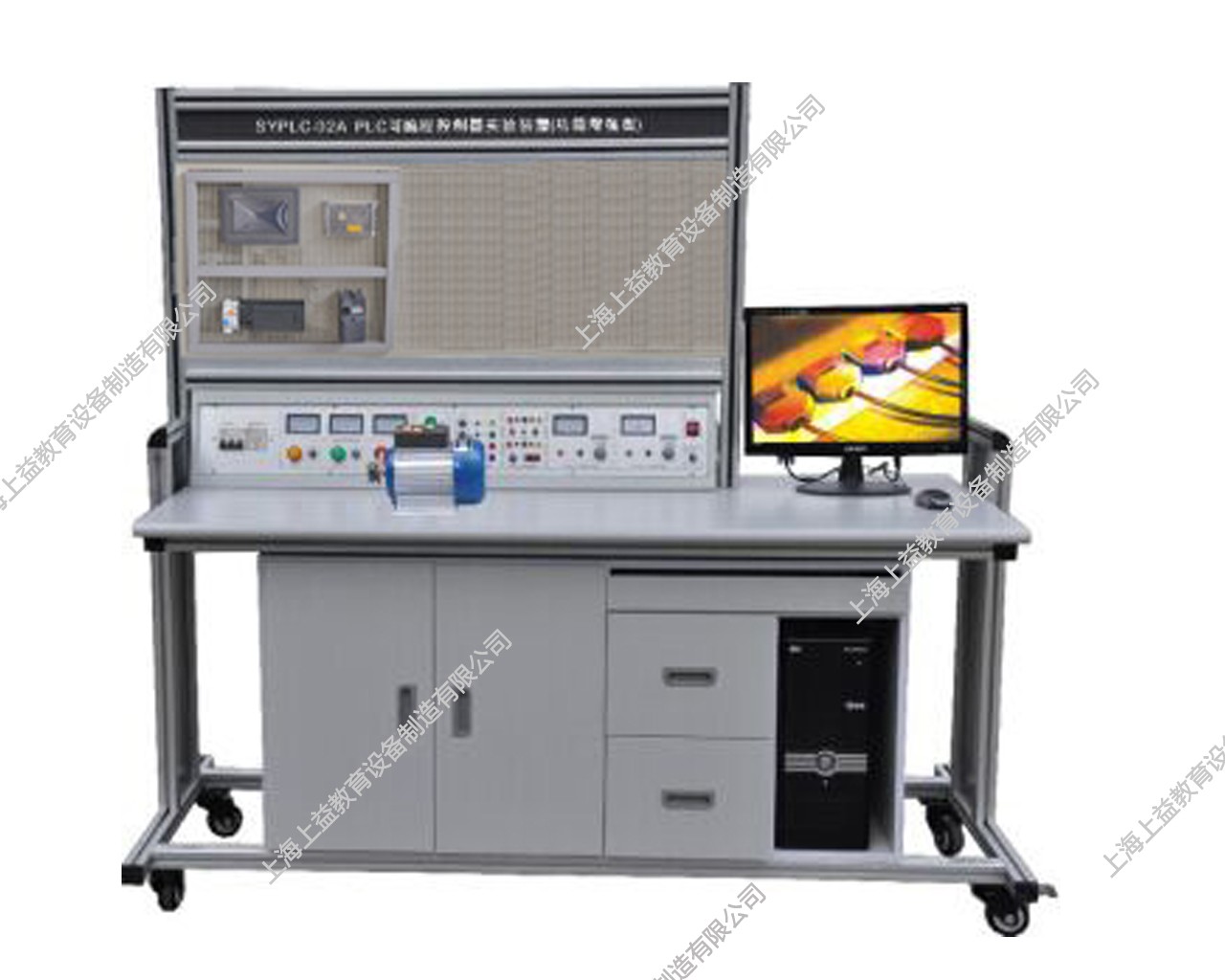 SYPLX-01C網(wǎng)孔型PLC、變頻器、觸摸屏自動化綜合實(shí)訓(xùn)裝置