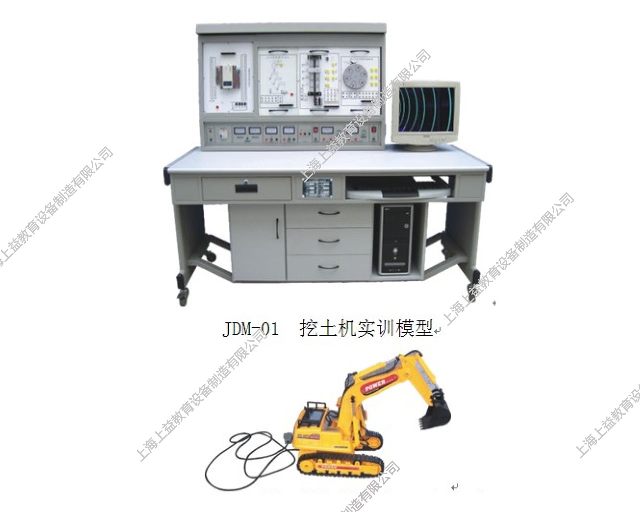 SYPLC-102EPLC可編程控制器、變頻調(diào)速綜合實驗裝置（網(wǎng)絡(luò)型）