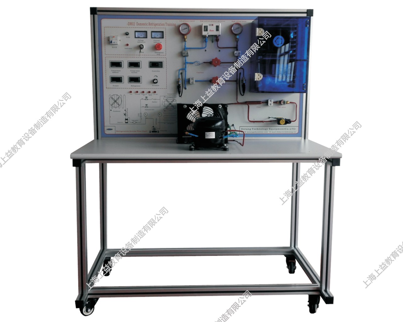 SY-3H3型商用電冰箱實(shí)訓(xùn)裝置(無(wú)霜)