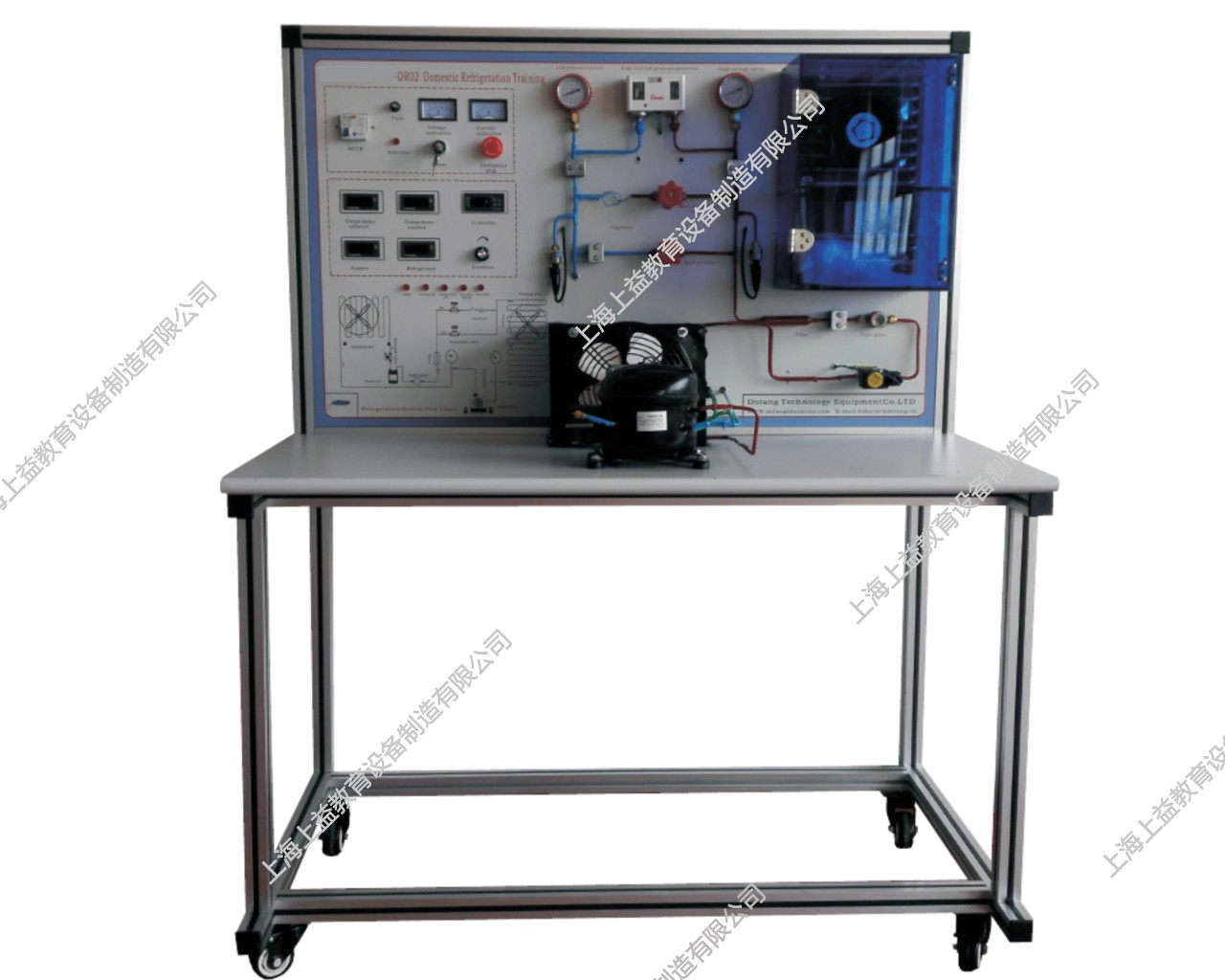 SY-3H3型 商用電冰箱實(shí)訓(xùn)裝置(無(wú)霜)