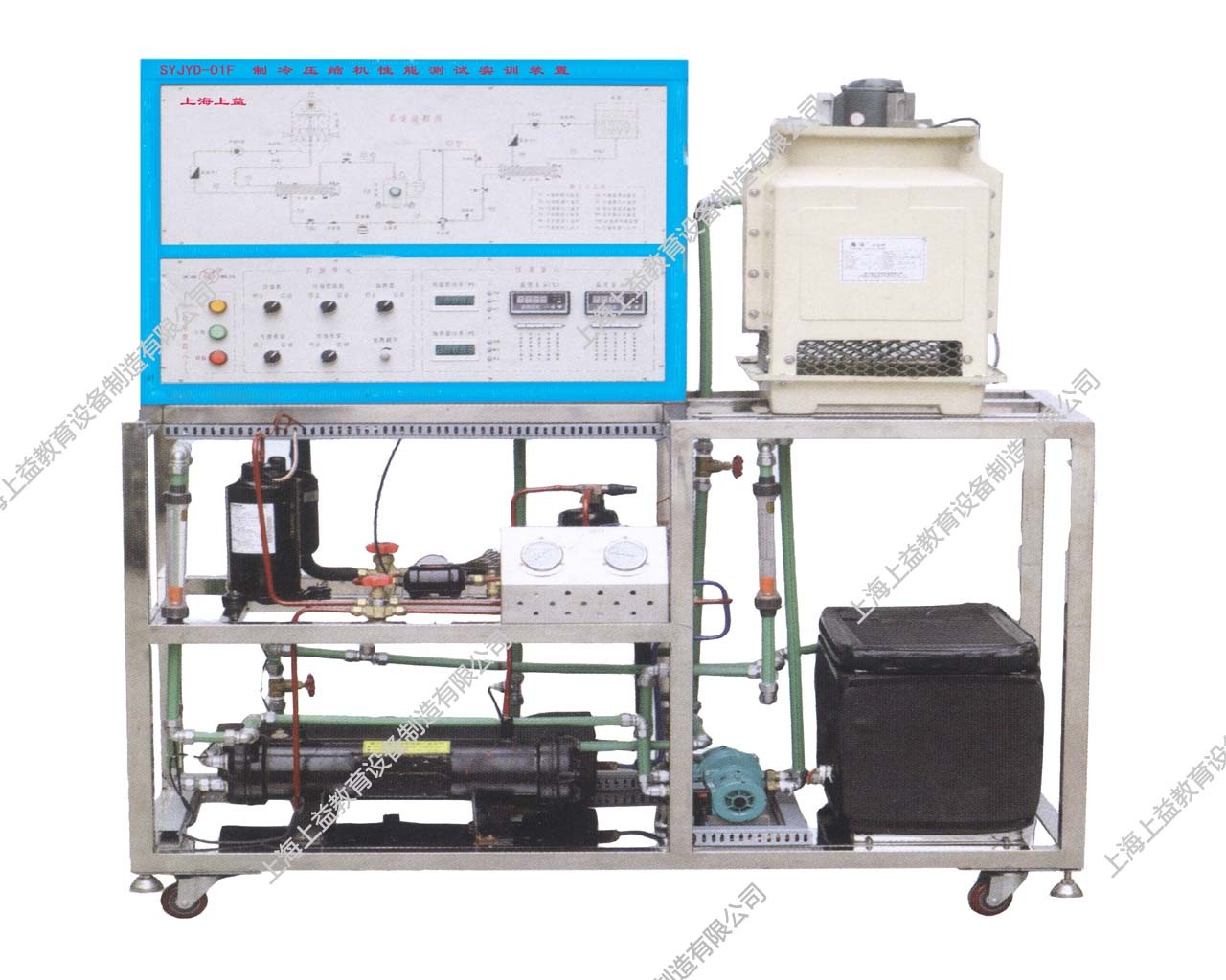 SYJDNT-01F 制冷壓縮機性能測試實訓(xùn)裝置（立式）